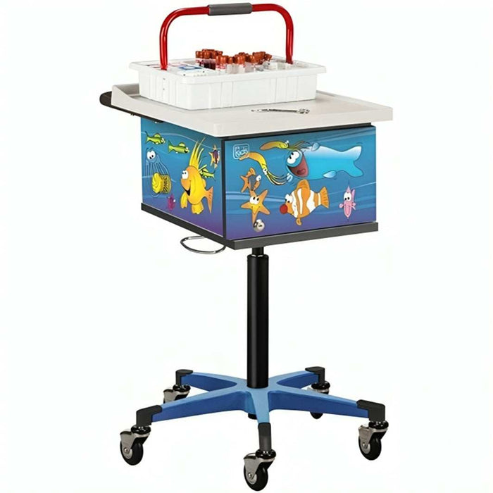 Clinton Pediatric 2-Bin Phlebotomy Cart