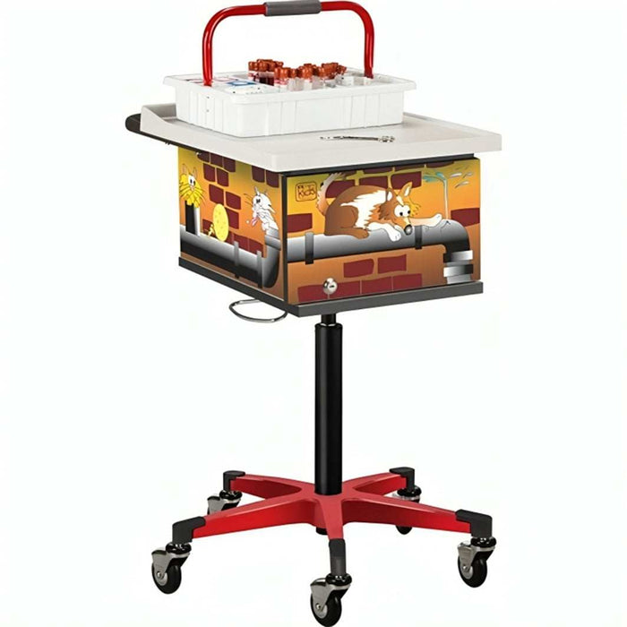 Clinton Pediatric 2-Bin Phlebotomy Cart