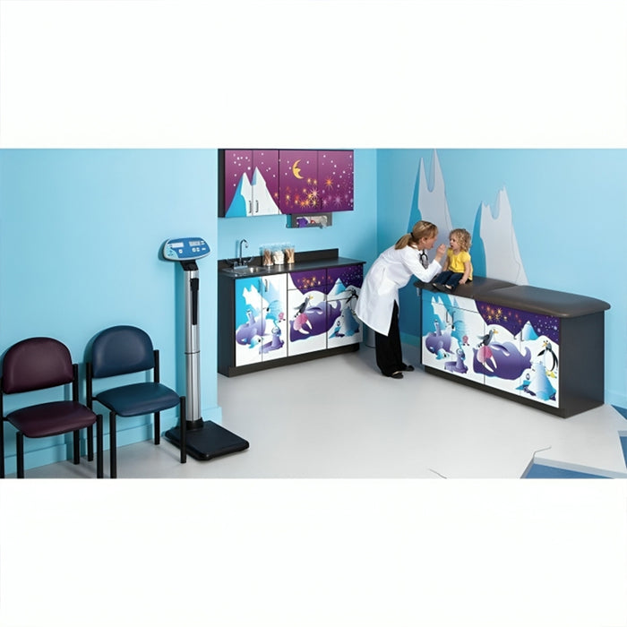 Clinton Complete Cool Pals Pediatric Treatment Table and Cabinets