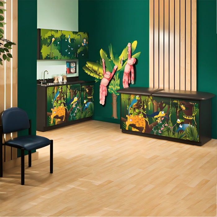 Clinton Complete Rainforest Follies Treatment Table and Cabinets