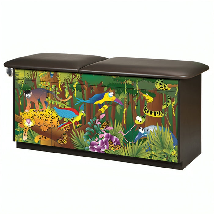 Clinton Complete Rainforest Follies Treatment Table and Cabinets