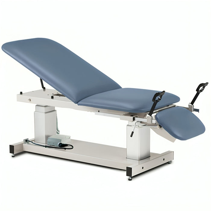 Clinton Customizable Multi-Use Ultrasound Power Table with Stirrups