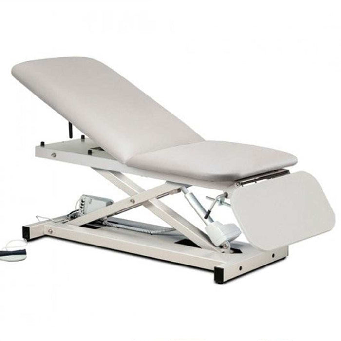 Clinton Power 500 Customizable Open Base Power Casting Table with Laminated Leg Rest