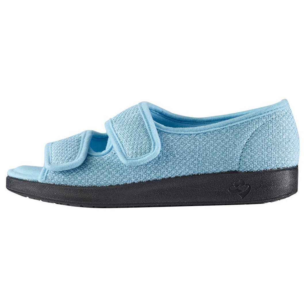 Silverts Women's Easy Closure Extra-Wide Diabetic Sandal for Indoors & Outdoors