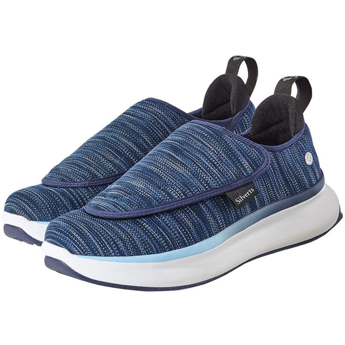 Zapatos para diabéticos Silverts, ajustables, extra anchos y cómodos para mujer con cierres fáciles