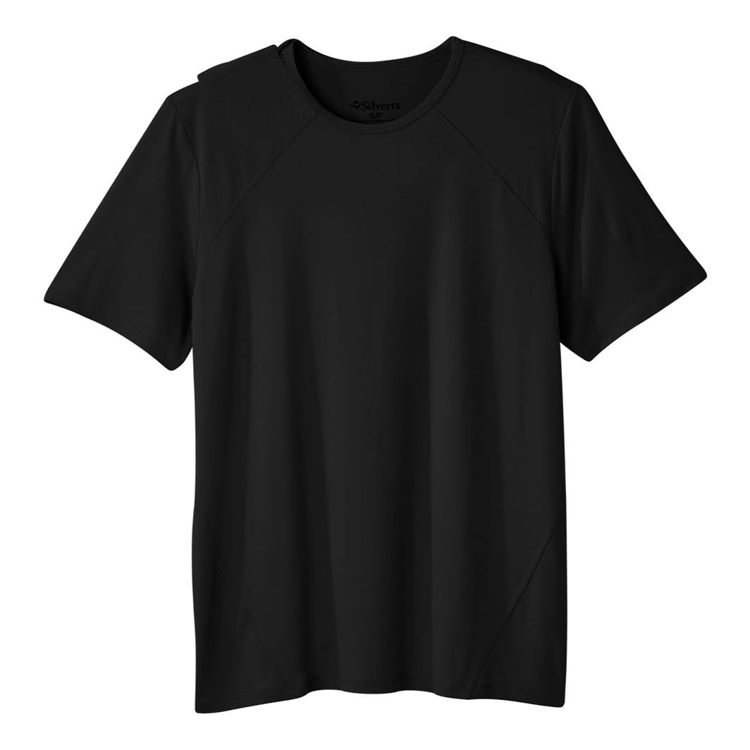 Silverts Men's Open Back Adaptive Active T-Shirt