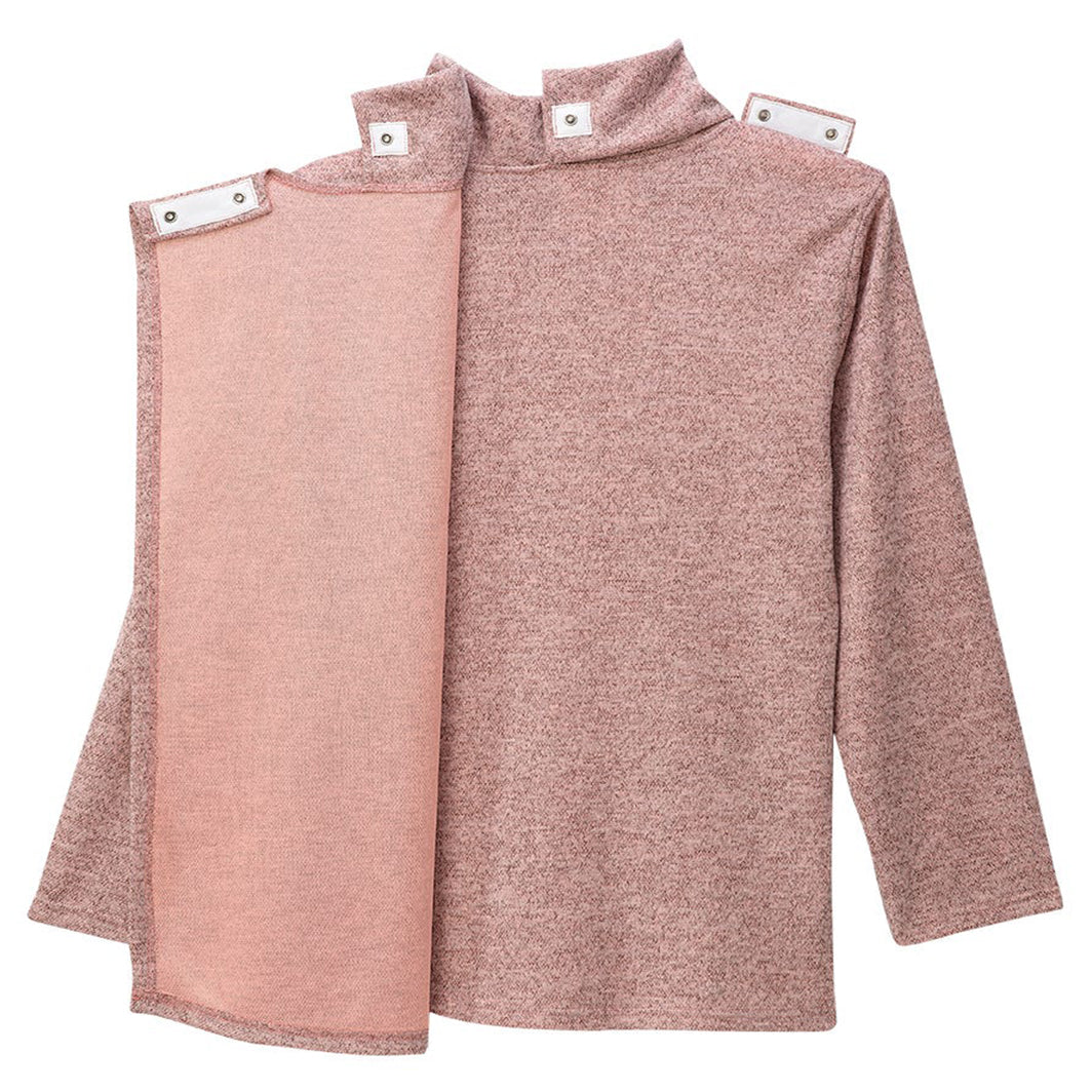 Silverts Women's Adaptive Open Back Cowl Neck Top