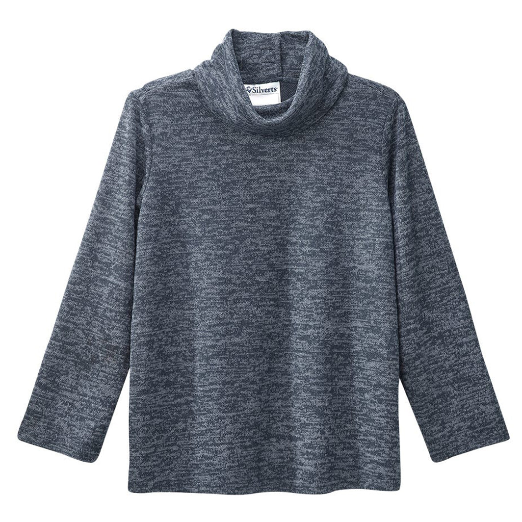 Silverts Women's Adaptive Open Back Cowl Neck Top