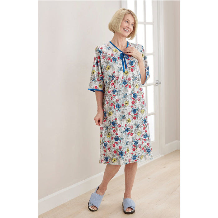 Silverts Limited Edition Women's Open Back Hospital and Homecare Gown