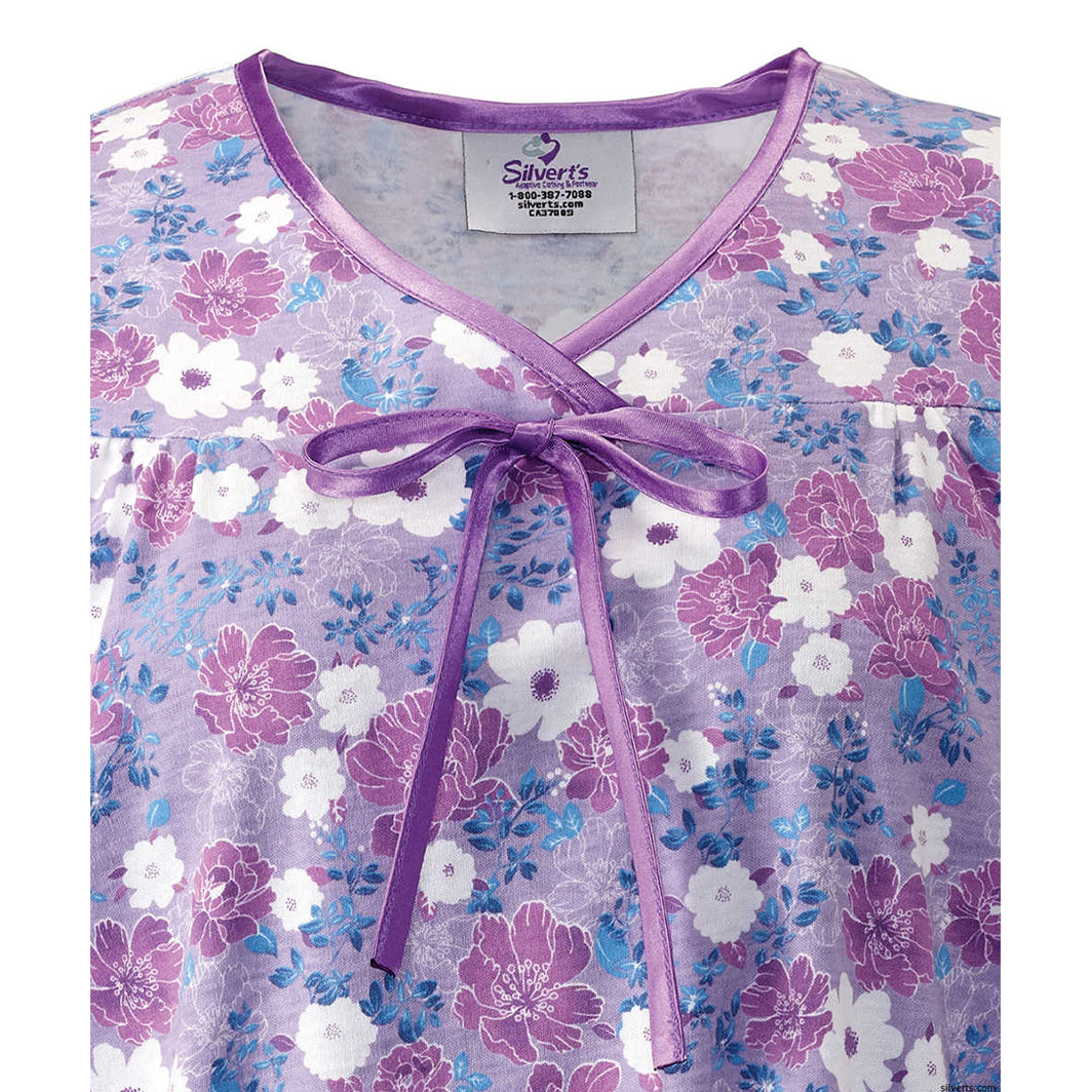 Silverts Limited Edition Women's Open Back Hospital and Homecare Gown