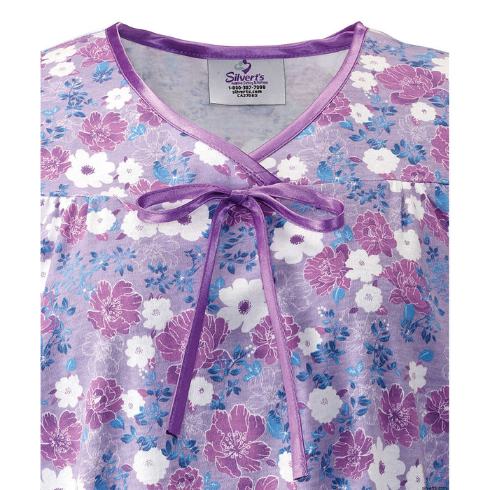 Silverts Limited Edition Women's Open Back Hospital and Homecare Gown