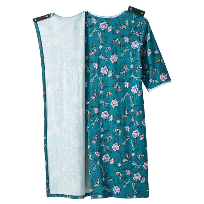 Silverts Limited Edition Women's Open Back Hospital and Homecare Gown