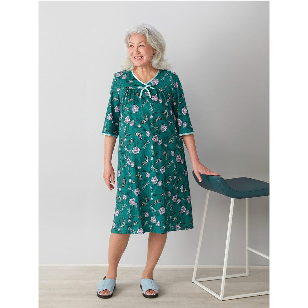 Silverts Limited Edition Women's Open Back Hospital and Homecare Gown