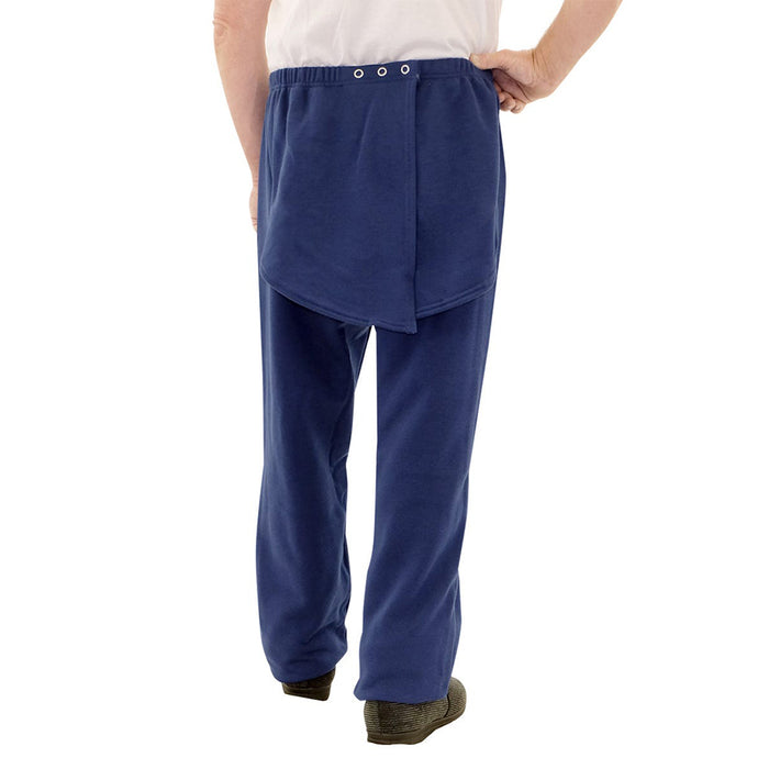 Silverts Men's Assisted Dressing Warm Fleece Pants