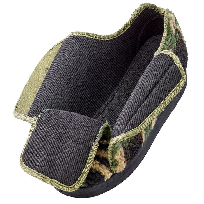 Silverts Men's Extra Wide Non-Slip Diabetic Slippers