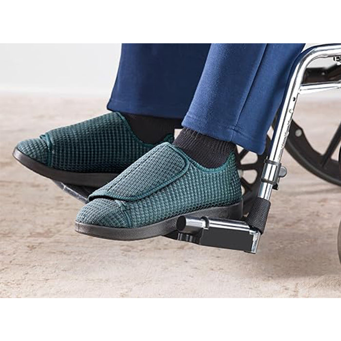 Silverts Men's Extra Wide Non-Slip Diabetic Slippers