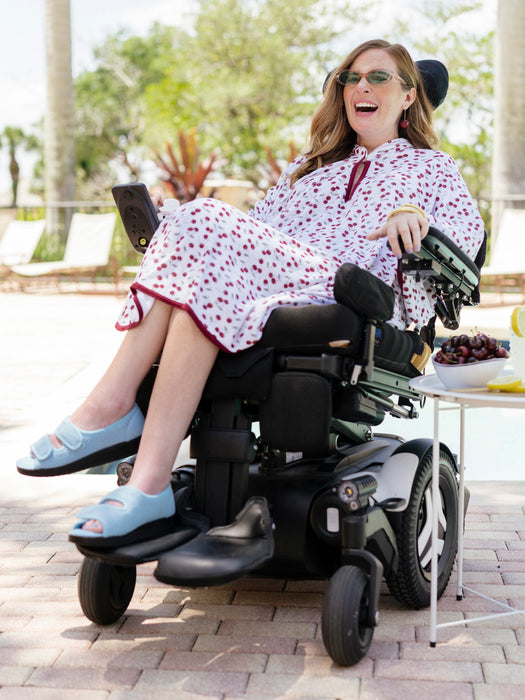 Silverts Limited Edition Women's Open Back Hospital and Homecare Gown