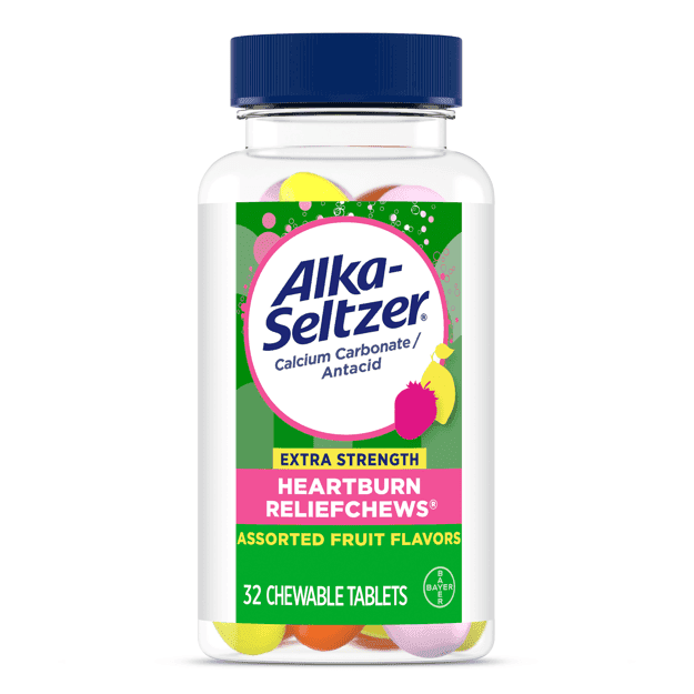 Alka-Seltzer Extra Strength Heartburn ReliefChews Tablets - 32 Ct - Shop Home Med