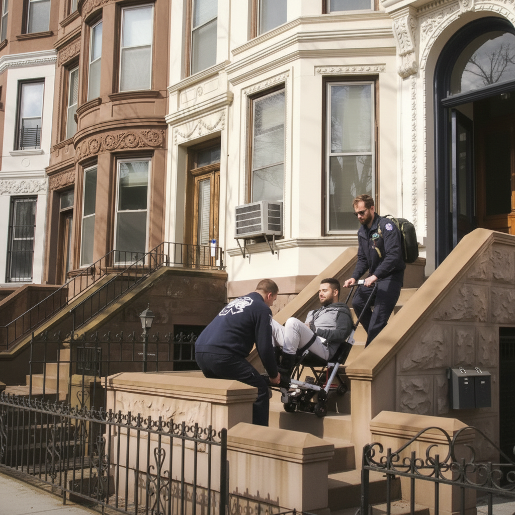 LITE Mobile Stairlift Battery Powered & Portable Stair Wheelchair