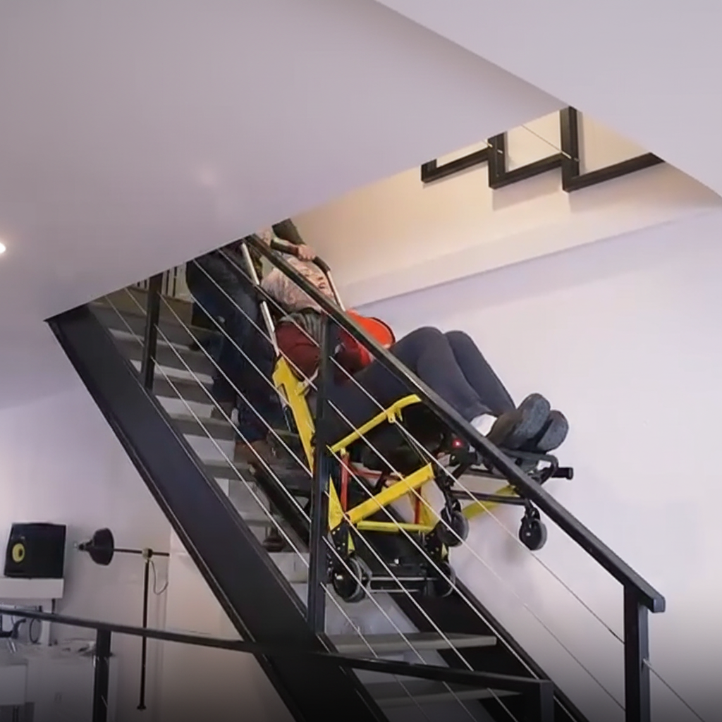 Genesis Mobile Stairlift Battery Powered & Portable Stair Wheelchair