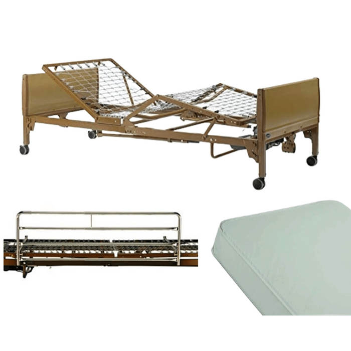 Invacare Homecare Bed Packages Semi-Electric & Full Electric with Mattresses & Rails