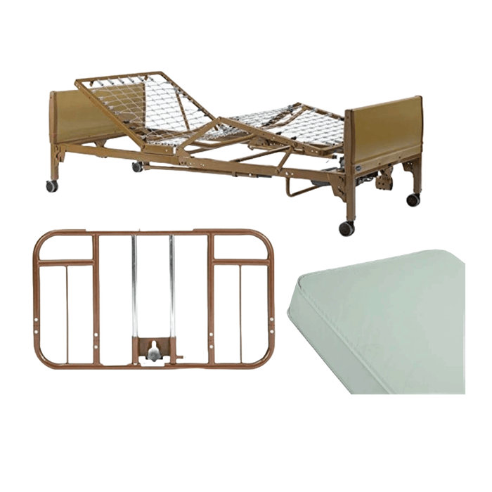 Invacare Homecare Bed Packages Semi-Electric & Full Electric with Mattresses & Rails