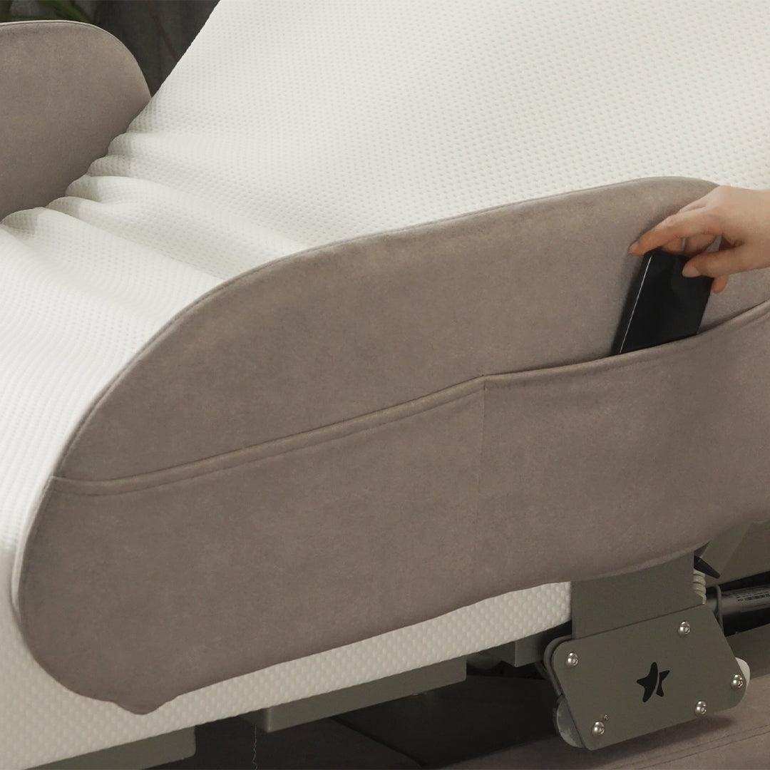 StarSleep Orin Rotating Sit to Stand Hospital Bed With Head and Foot Elevation