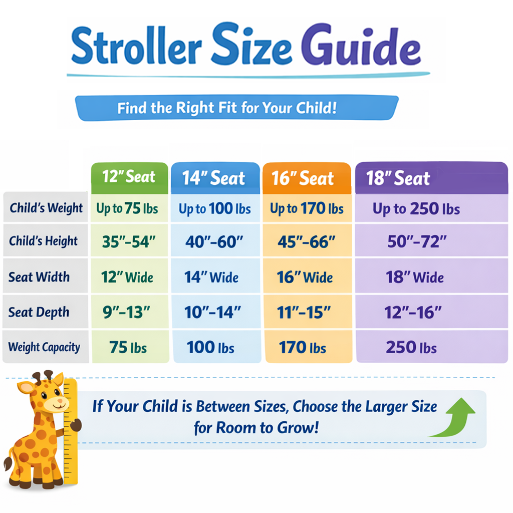 SMILEZ Special Needs Adaptive Pediatric Stroller