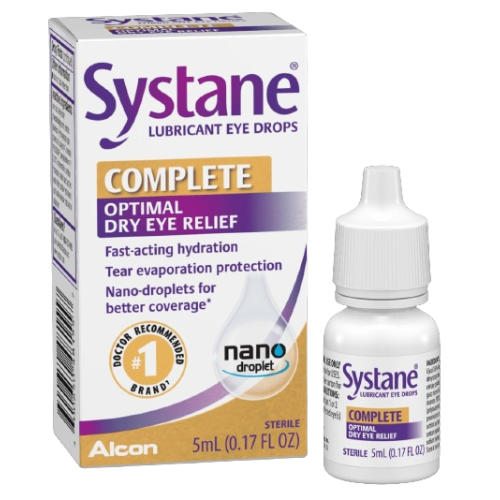 Systane Complete Optimal Dry Eye Relief Lubricant Drops