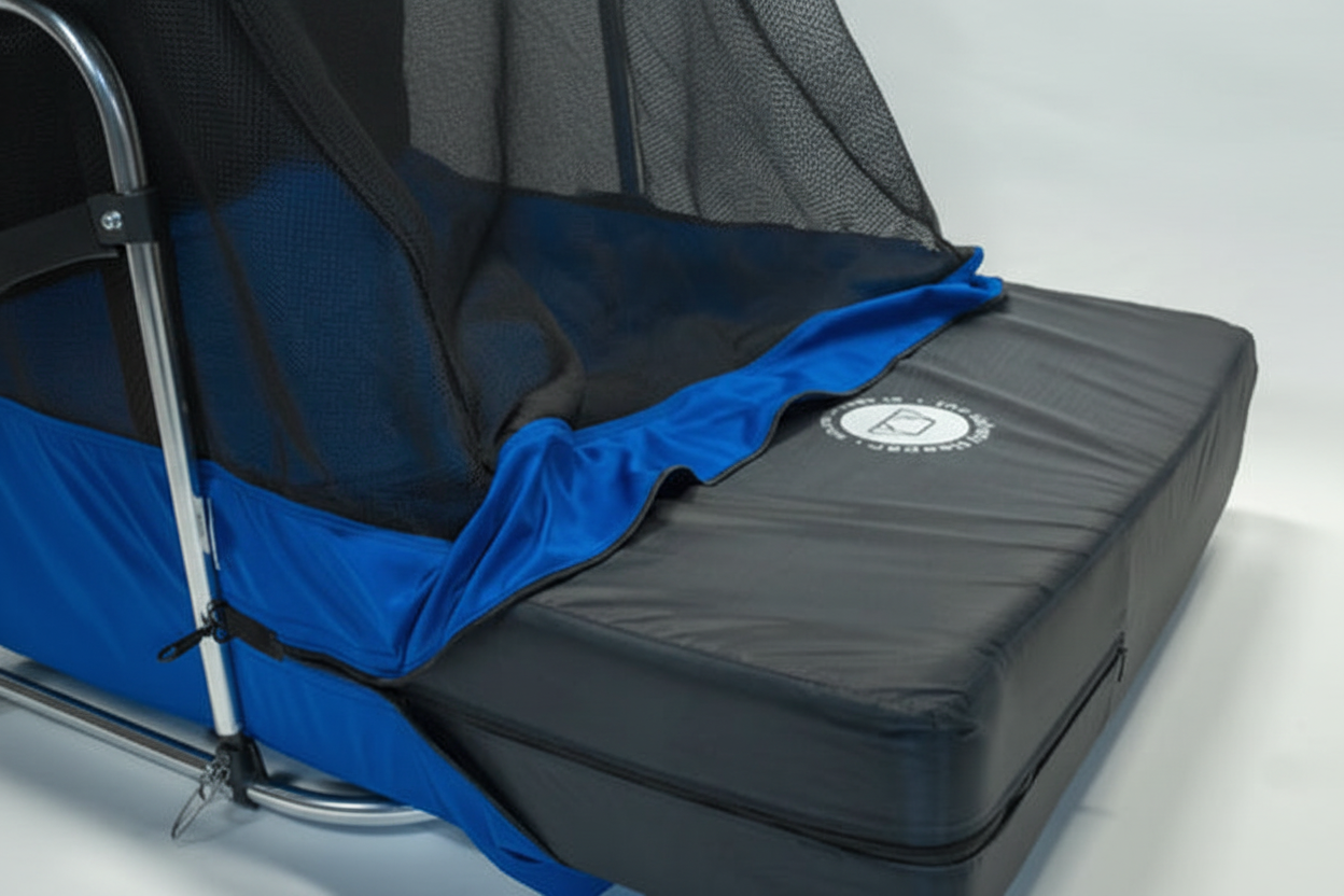 Abrams Nation 8" Waterproof Memory Foam Mattress