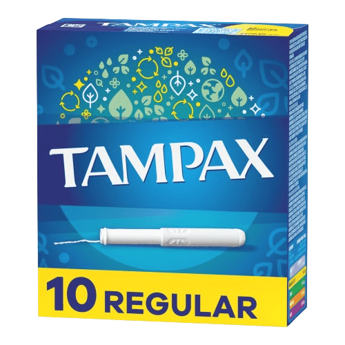 Tampax Cardboard Applicator Absorbency Tampons