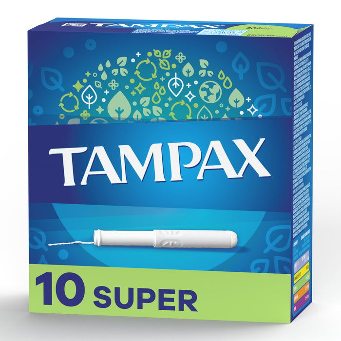 Tampax Cardboard Applicator Absorbency Tampons