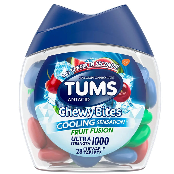 TUMS Antacids for Ultra Strength Heartburn - 28 Ct