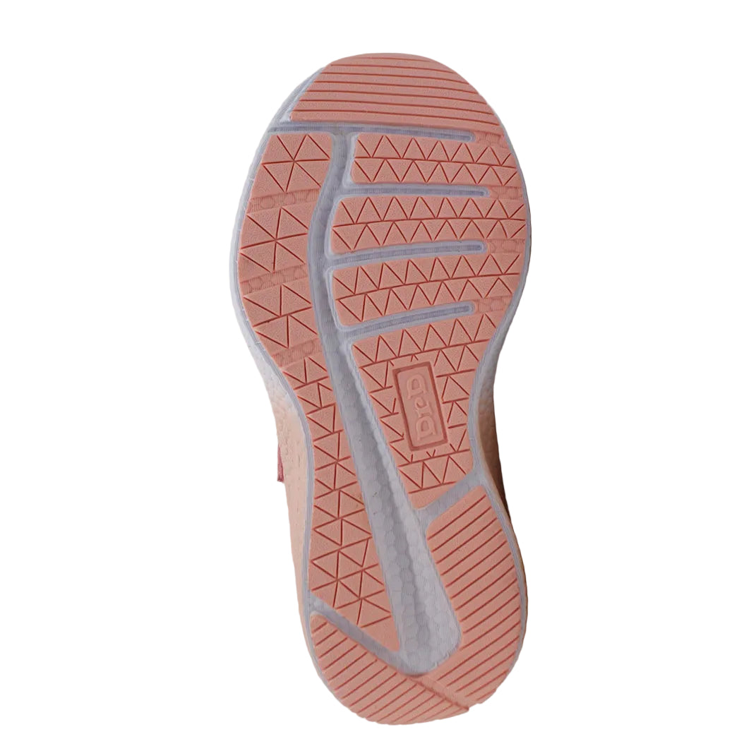 DrD Kids Footwear Turbo Pink Sneaker Ankle-Foot Orthosis and Orthopedic Friendly