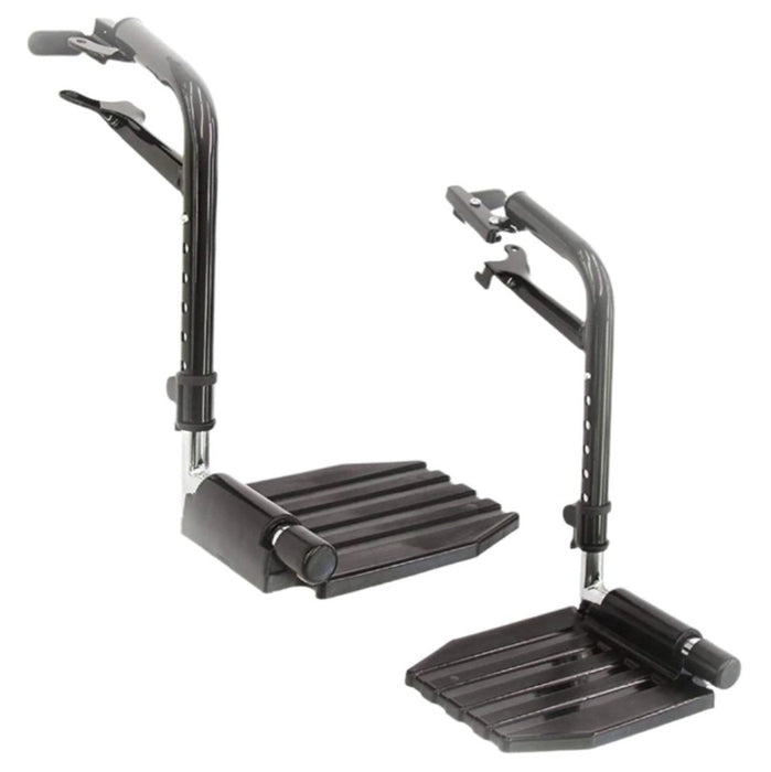 Invacare Swing-Away Hemi Footrests - Aluminum & Composite Options