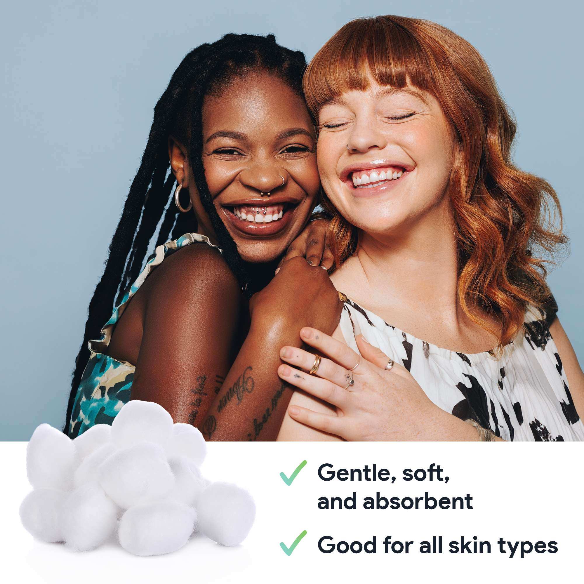 FifthPulse Premium Cotton Balls 100% Pure Cotton for Versatile Use