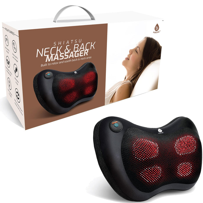 Pursonic Shiatsu Heating Neck & Back Massager