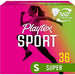 Playtex Sport Plastic Tampons Unscented Regular Super Absorbency