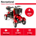 Heavy Duty Electric Mobility Scooter 4-Wheel Recreational