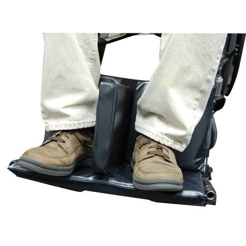 Wheelchair Footrest Extender with Leg Separator