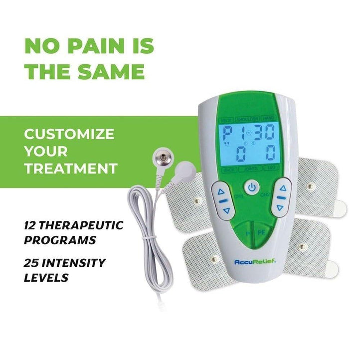 Accurelief TENS Unit Pain Relief System - Kit - Shop Home Med