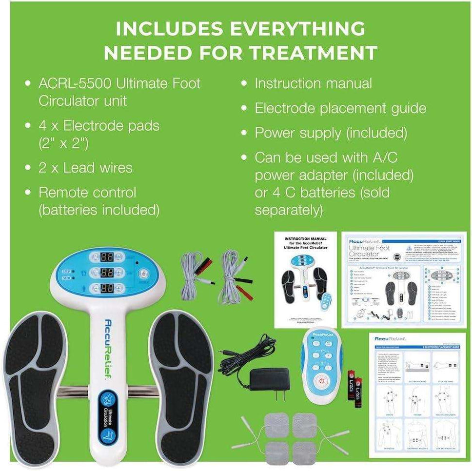 AccuRelief Ultimate Foot Circulator with Remote — Shop Home Med