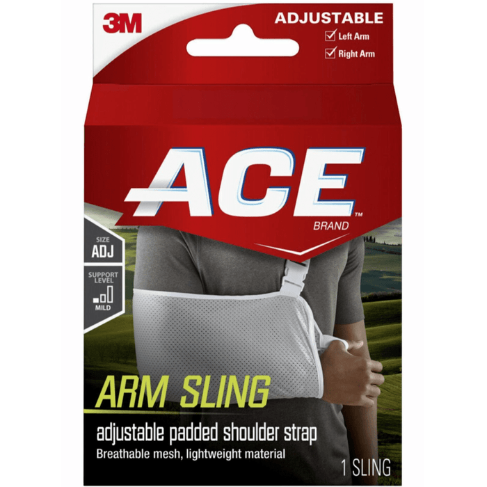 Ace Adjustable Padded Shoulder Strap Arm Sling