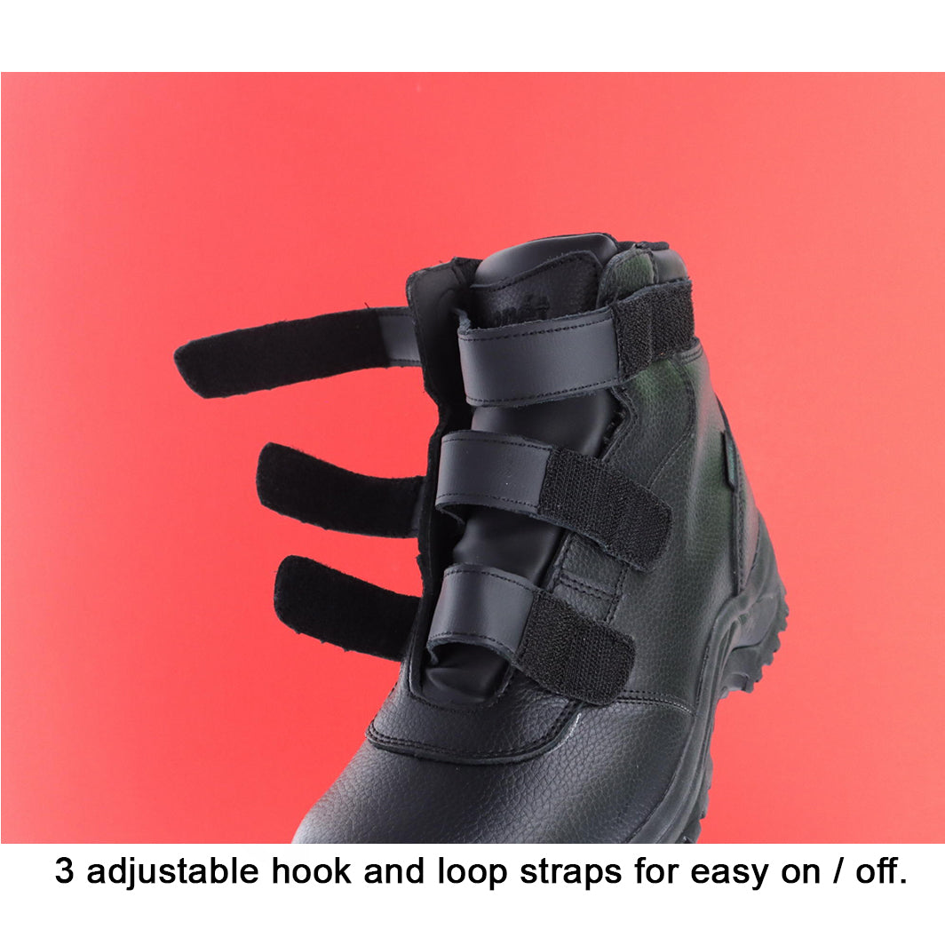 Botas de hombre con correa alta Cliff Walker de Propet Footwear, aptas para diabéticos y ortopédicos