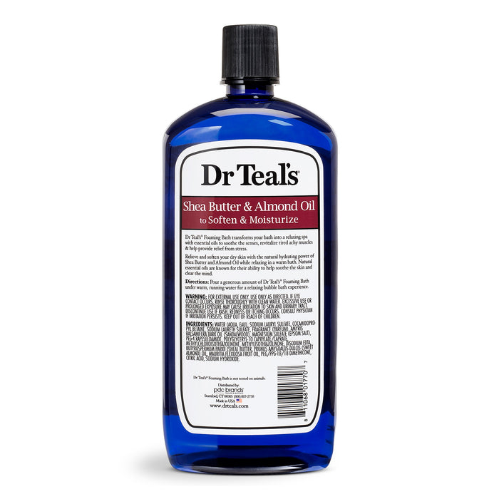 Dr. Teal's Shea Butter & Almond Oil Foaming Bath - 34 Oz