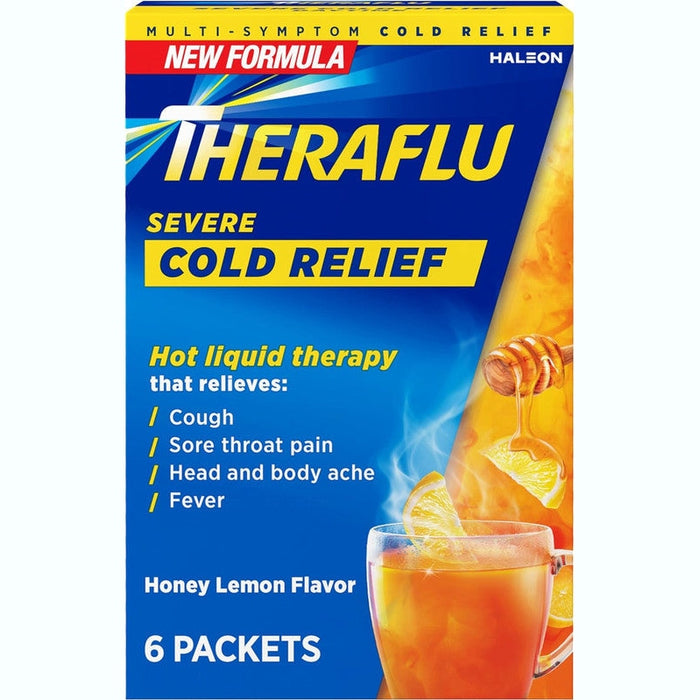 Theraflu Daytime/Nighttime Severe Cold Relief Powder - Honey Lemon