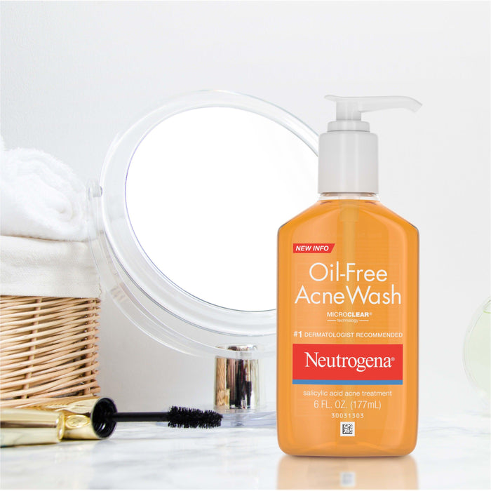 Neutrogena Oil-Free Acne Wash with Salicylic Acid - 6 fl oz
