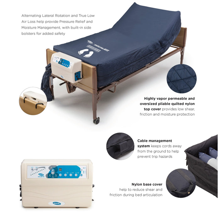 Invacare microAIR MA900 Lateral Rotation Low Air Loss Mattress System