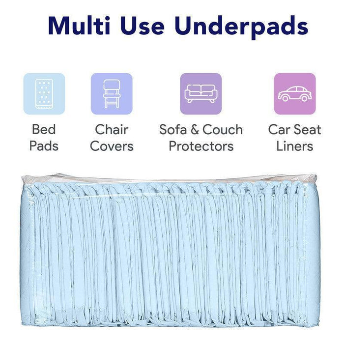 ProHeal Air Permeable Disposable Chucks Underpads Maximum Absorbance 23" x 36" - Shop Home Med