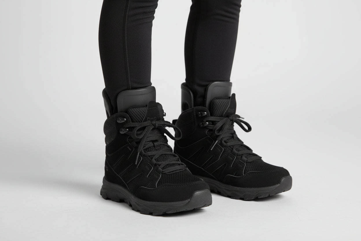 DrD Kids Footwear Alpine High Cut Hiker Ankle-Foot Orthosis and Orthopedic Friendly